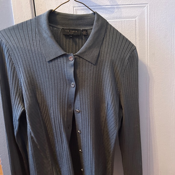Ted Baker Ribbed Cardigan - Picture 1 of 4
